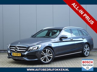 Mercedes-Benz C-klasse Estate 350 e Lease Edition Clima|Navi|Luchtvering|Cruise|Leer