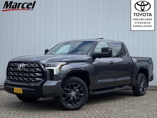 Toyota Tundra Crewmax Limited 3.5 V6 Platinum Headup 360 Camera Pano JBL trekhaak Bedcover Stoel Verkoeling NL kenteken 3500KG treklast Treeplanken