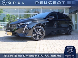 Peugeot 308 Sw GT PureTech 130pk EAT8 automaat, Rijklaarprijs, Navigatie Camera voor en achter Adaptieve cruise control Handsfree kofferklep FOCAL HiFi