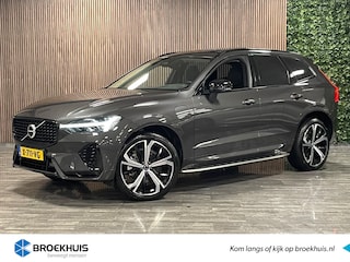 Volvo XC60 T6 AWD Recharge Pus Dark Long Range | Trekhaak | Adaptieve Cruise Control | Standkachel met Volvo On Call App | Stoelverwarming voor+achter | Stuurwielverwarming | 21 Inch | Full LED Meesturende koplampen | Pilot Assist | BLIS Dode Hoek Detectie | Parkeer