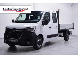 Renault Master 2.3 dCi 165 pk Kipper Dubbel Cabine va 479,- p/mnd Airco, Cruise Control, 6-Zits, Nieuw, Direct Leverbaar