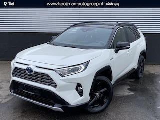 Toyota RAV4 2.5 Hybrid Bi-Tone 2WD Navigatie, Stoelverwarming, JBL, LED, LMV, Parkeersensoren voor + achter,  Elektr. bedienbare achterklep