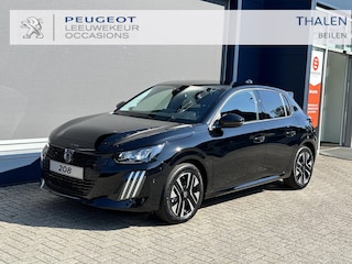 Peugeot 208 Hybrid 110 PK Allure Automaat | Nieuw Model 2025! | Hybride Elektrisch rijden met Automaat | Dodehoek detectie | Navigatie via Telefoon | Parkeercamera 360 graden | LED Verlichting | Apple Carplay/Android Auto | Lichtmetalen Velgen | Cruise & Climate Control |