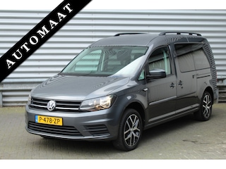 Volkswagen Caddy 1.4 TSI 126pk Trendline DSG7 7-Zits Clima Cruise Navi Leder 17"LMV Dakreling Trekhaak 1350kg