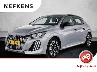 Peugeot 208 Allure Hybrid 100 pk Automaat | Navigatie | Achteruitrijcamera | Parkeersensoren Voor en Achter | Voorstoelen Verwarmd | LED Koplampen | Lederen Stuurwiel | Climate Control | Adaptieve Cruise Control | 16" Lichtmetalen Velgen | Apple Carplay/Android Auto |