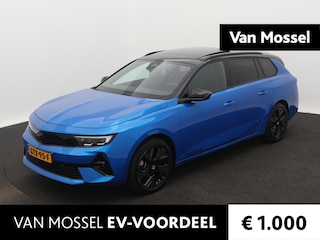 Opel Astra Electric 54 kWh GS | Parkeersensoren voor & achter | 360 graden camera | Panoramadak | Stoel en stuurverwarming | Navi | Apple Carplay & Android auto | Actieradius 422 km WLTP! |