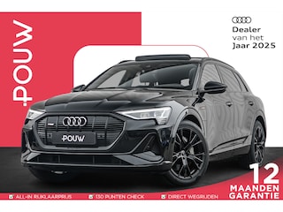 Audi e-Tron 50 313pk quattro Launch Edition Black 71 kWh | Panoramadak | Luchtvering