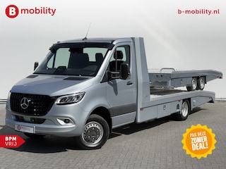 Mercedes-Benz Sprinter 519 CDI Tijhof AluLiner Luchtvering NIEUW! MJ.2025 Autotransporter/ Oprijwagen | Leer | Zonneklep | Lier | 3-Zitplaatsen | Apple CarPlay | DAB | Adaptive Cruise Control | Navigatie | Trekhaak