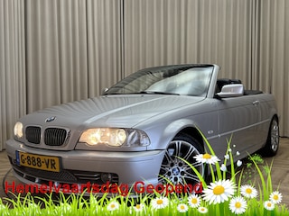 BMW 3-serie E46 Cabriolet 330Ci 232 PK *Slechts 56.984 km!* Automaat / Leder Sportstoelen / Memory / HK Audio / 18" M Sport /