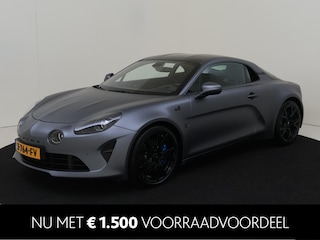 Alpine A110 1.8 Turbo GT 300PK | Carbon Roof | Gris Tonnerre MAT | Atelier Alpine | Camera | Leer | Stoel verwarming | Navi |
