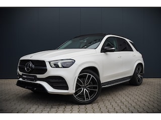 Mercedes-Benz GLE 350 D 4MATIC | Grijs Kenteken | AMG | Burmester | Adaptive Cruise Control | Stoelverwarming | Panoramadak | Luchtvering | Trekhaak | 360° Camera | BTW | Apple Carplay | Ambiance Verlichting | Leder | Nigh
