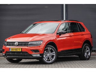 Volkswagen Tiguan 2.0Tdi 190Pk DSG7 4Motion | Highline | Panoramadak | 360° Camera | Head-Up display | Virtual Cockpit | Trekhaak | 19'' | Habanero Orange