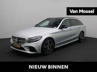 Mercedes-Benz C-klasse Estate 180 Business Solution AMG | Panoramadak | Camera | Stoelverwarming | Trekhaak |