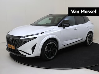 Nissan Qashqai 1.5 e-Power N-Design | Panorama-dak | 360 Camera | Stoelverwarming | Lederen/alcantara bekleding | Adaptive Cruise Control | Google Navigatie