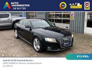 Audi A5 4.2 FSI S5 V8 Quattro Handbak | B&O | STOEL-VERW | KEYLESS |Leder