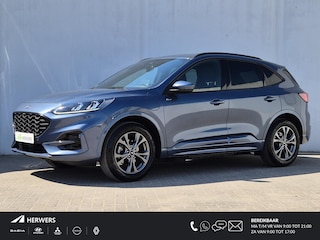 Ford Kuga 2.5 PHEV Plug-in ST-Line X Automaat / Accu SoH 95% / Technology Pack / HUD / Driver Assistance Pack / Trekgewicht 1500Kg / Stuur- en Stoelverwarming / Winter-pack / Achterbank verwarming / Elektrische bedienbare achterklep /