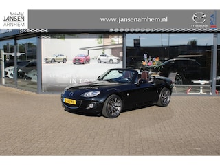 Mazda MX-5 Roadster Coupé 1.8 Kyudo , Unieke kilometerstand !!, Cruise, Clima, Navi, Stoelverwarming, Hard Top, Bruin Leder