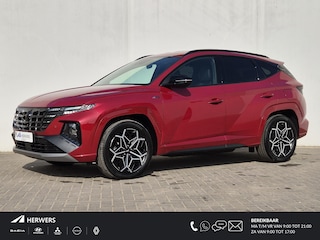 Hyundai Tucson 1.6 T-GDI PHEV Plug-in N Line 4WD Automaat / Achteruitrijcamera / Apple Carplay Android Auto / Adaptief cruise control / Trekgewicht 1350 Kg / Stuur- en Stoelverwarming / / Elektrische bedienbare achterklep /