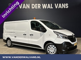 Renault Trafic 2.0 dCi 120pk L2H1 inrichting Euro6 Airco | Navigatie | LED | Camera | Cruisecontrol | Trekhaak Parkeersensoren, Bijrijdersbank
