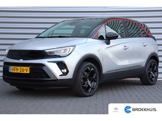 Opel Crossland 1.2 TURBO 130PK GS-LINE LEVEL 4 AUTOMAAT / NAVI / LEDER / CLIMA / AGR / 17" LMV / CAMERA / BLACK PACK / FULL-LED / 1E EIGENAAR / NIEUWSTAAT !!
