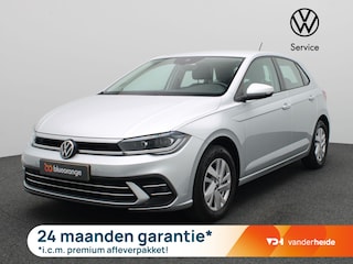 Volkswagen Polo 1.0 TSI Style 95PK Adaptieve Cruise Controle, Achteruitrijcamera, Matrix-LED Verlichting, Navi via Apple Carplay/Android Auto, Stoelverwarming, Clima, Trekhaak, 15" LM Velgen