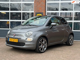 Fiat 500 0.9 TwinAir Turbo Lounge, airco, cruise, pano dak, 15 inch LM, NL auto