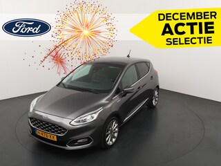 Ford Fiesta EcoBoost 125 pk Vignale | Pano | Winter Pack | Camera | Leer | Adapt. cruise | B&O | 17" | Pr. glass |