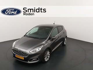 Ford Fiesta EcoBoost 125 pk Vignale | Pano | Winter Pack | Camera | Leer | Adapt. cruise | B&O | 17" | Pr. glass |