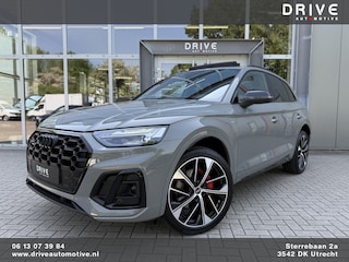 Audi Q5 55 TFSI e quattro S-Line Competition Quantum Grijs|Pano|B&O|Memory|Matrix|21"|