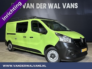 Renault Trafic 1.6 dCi L2H1 inrichting Euro6 Airco | Imperiaal | Trekhaak | Navigatie Parkeersensoren, Bijrijdersbank