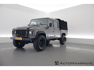 Land Rover Defender 2.4 TD 130" E Crew Cab | Airco | Trekhaak | 16 inch velgen | youngtimer