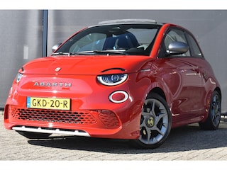 Abarth 500 Cabrio 42kWh 3 Fase Incl. BTW | Navigatie | Full-LED | Parkeersensoren | 17"LMV | Sportstoelen | !!