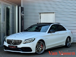 Mercedes-Benz C-klasse AMG 63 S |Pano|Night|Burmester|Sfeer|Memory|Carbon|Schaalstoelen|510PK