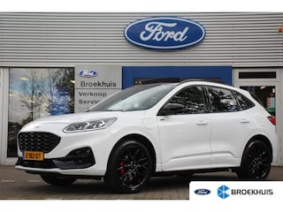 Ford Kuga 2.5 PHEV ST-LINE X | BLACK PACK | FULL-OPTIONS! | PANODAK | WINTERPACK | ST-LINE X | 20' LM. VELGEN | NIEUWSTAAT! AUTOMATIC | Lichtmetalen velgen 19" | Navigatiesysteem full map | Airco (automatisch) | Autonomous Emergency Braking | Dodehoek detector | 19 inch lichtmetalen velgen - 15-spaaks - hoogglans Ebony Black | Achteropkomend verkeer waarschuwing | Apple Carpla