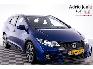 Honda Civic Tourer 1.8 Lifestyle | AUTOMAAT | DRIVER ASSISTANCE PACK | ALL SEASONS BANDEN | NAVIGATIE | CLIMATE CONTROL | ACHTERUITRIJCAMERA | DODEHOEK DETECTIE |