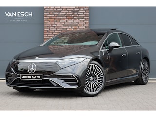Mercedes-Benz EQS 450+ AMG Line 108 kWh | ex btw. €56.500,- | MBUX Hyperscreen | Airmatic | Achterasbesturing | Massage | Stoelventilatie | HUD | Distronic+ | Burmester | Digital Light | Luchtkwaliteitspakket |