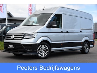 Volkswagen Crafter 35 2.0 TDI L3H3 Highline Adaptieve Cruise, Camera, Carplay, LED, Multimedia, 140PK, Automaat, 2 x Schuifdeur, Stoelverwarming, Uniek!