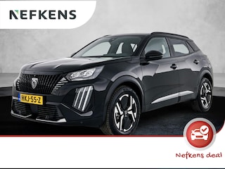 Peugeot 2008 SUV Allure Hybrid 136 pk Automaat | Navigatie | Achteruitrijcamera | Parkeersensoren Voor en Achter | LED Koplampen | Keyless Start | Lederen Stuurwiel | Dodehoek Detectie | Climate Control | Adaptieve Cruise Control | 17" Lichtmetalen Velgen | Apple Carplay/Android Auto |
