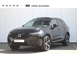 Volvo XC60 T8 AWD Ultra Dark | Luchtvering | Premium Harman/Kardon Audio | Stoel/Stuurverwarming | Achterbank verwarmd | 21" Velgen | Semi Elektr. Trekhaak | Panoramisch Schuif-Kanteldak |