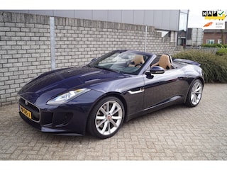 Jaguar F-type 3.0 V6 Convertible Autom Luxe Leder Sportst Stoel/Stuurverw Navi Camera Xenon Sportuitlaat Clima 2x PDC LMV ENZ.