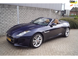 Jaguar F-type 3.0 V6 Convertible Autom Luxe Leder Sportst Stoel/Stuurverw Navi Camera Xenon Sportuitlaat Clima 2x PDC LMV ENZ.