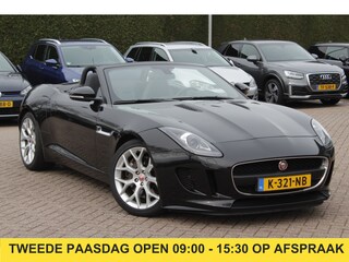 Jaguar F-type 3.0 V6 Convertible 69.614 km! / Camera / Leder / Keyless / Memory seats / 19'' / Sportuitlaat