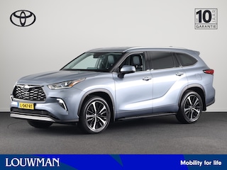Toyota Highlander 2.5 AWD Hybrid Premium 7-Pers. | Trekhaak | 360° Camera | JBL-Audio | Zwart Leder Interieur |