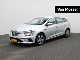 Renault Mégane Estate TCe 140 Equilibre | Easy Link multimediasysteem met Apple CarPlay & Android Auto | Climate Control | Pack Style = lichtmetalen velgen + dakrails | Metaalkleur | Parkeersensoren v+a |