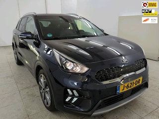 Kia Niro 1.6 GDi Hybrid DynamicPlusLine+Leder+breed-Navigatie+camera+stuur&stoel-verw+18"lmv KOMT BINNEN !!