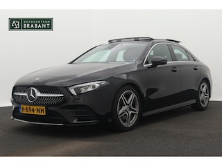Mercedes-Benz A-klasse 200 Business Solution AMG(NL-auto, 1e eig, Dealer onderhoud, Panorama, Navi, Camera, StoelV, Etc)