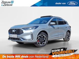 Ford Kuga 2.5 PHEV ST-Line X | Winterpack | Matrix Ledkoplampen | 19" Lichtmetaal | El. Trekhaak | Panoramadak | Adaptive cruisecontrol | 360Camera | Apple Carplay&Android Auto | El. Achterklep | El. verst. voorstoelen | Nieuw te bestellen |