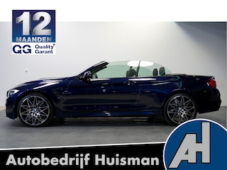 BMW 4-serie Cabrio Competition 353kW/480pk DCT7 NL-AUTO! HEAD-UP + CLIMA + CRUISE + VOLLEDIG AKRAPOVIC + STOEL-&STUURVERWARMING + FULL XPELL + ACTIVE LED KOPLAMPEN + HARMAN/KARDON + MERINO LEDER + CAMERA + ALARM + EL.CABRIOKAP + PARKSENSOREN + 20" LM-VELGEN!!