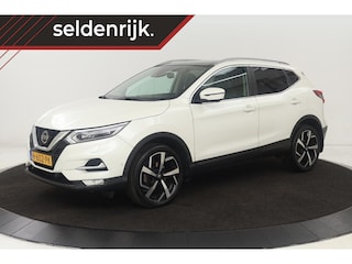 Nissan Qashqai 1.3 DIG-T Tekna | Panoramadak | Stoelverwarming | Trekhaak | 360 camera | Full LED | Carplay | Navigatie | Keyless