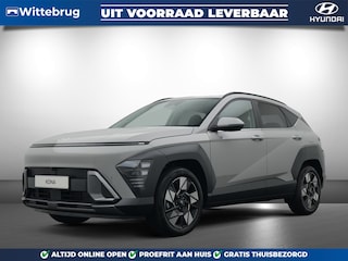 Hyundai Kona 1.6 GDI HEV Premium Met Lederen Bekleding, Stoelverwarming en Navigatie Uit voorraad leverbaar!